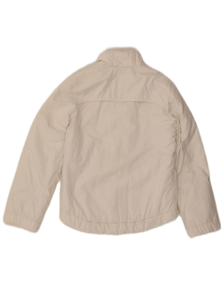 Jaqueta corta-vento feminina Nike UK 4/6 XS algodão branco