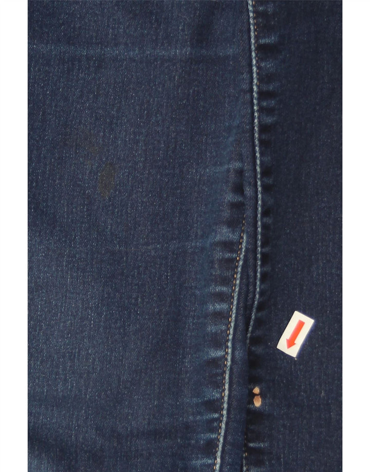 Calça jeans feminina LEVI'S 712 Slim W29 L30 azul marinho algodão