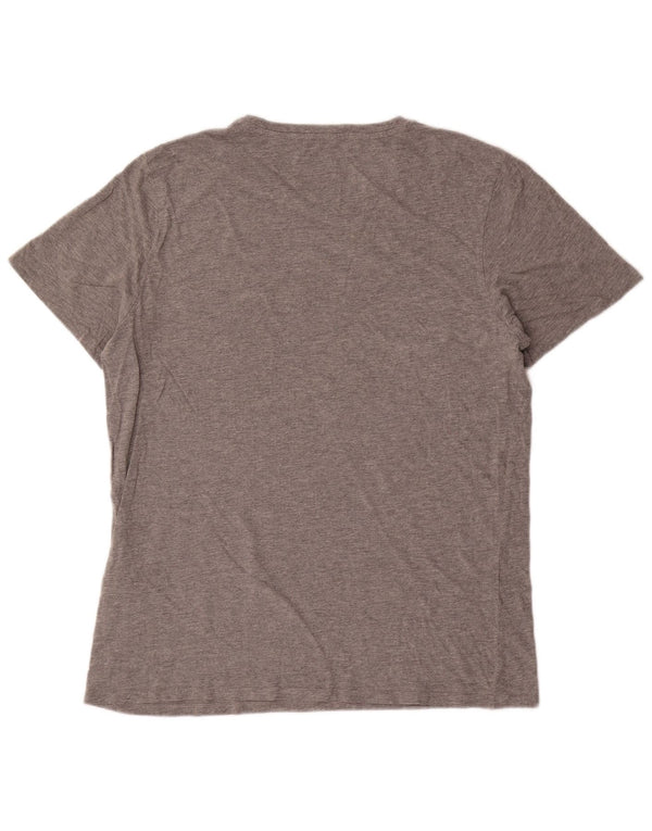 Camiseta masculina Jack & Jones Top XL algodão cinza