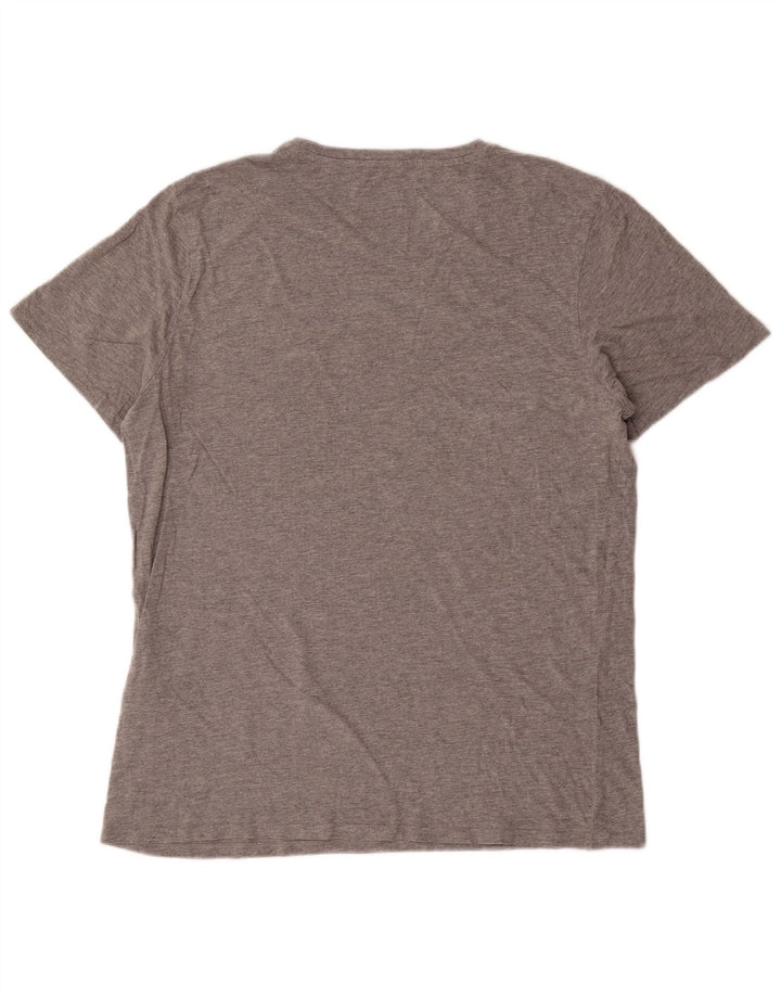 Camiseta masculina Jack & Jones Top XL algodão cinza