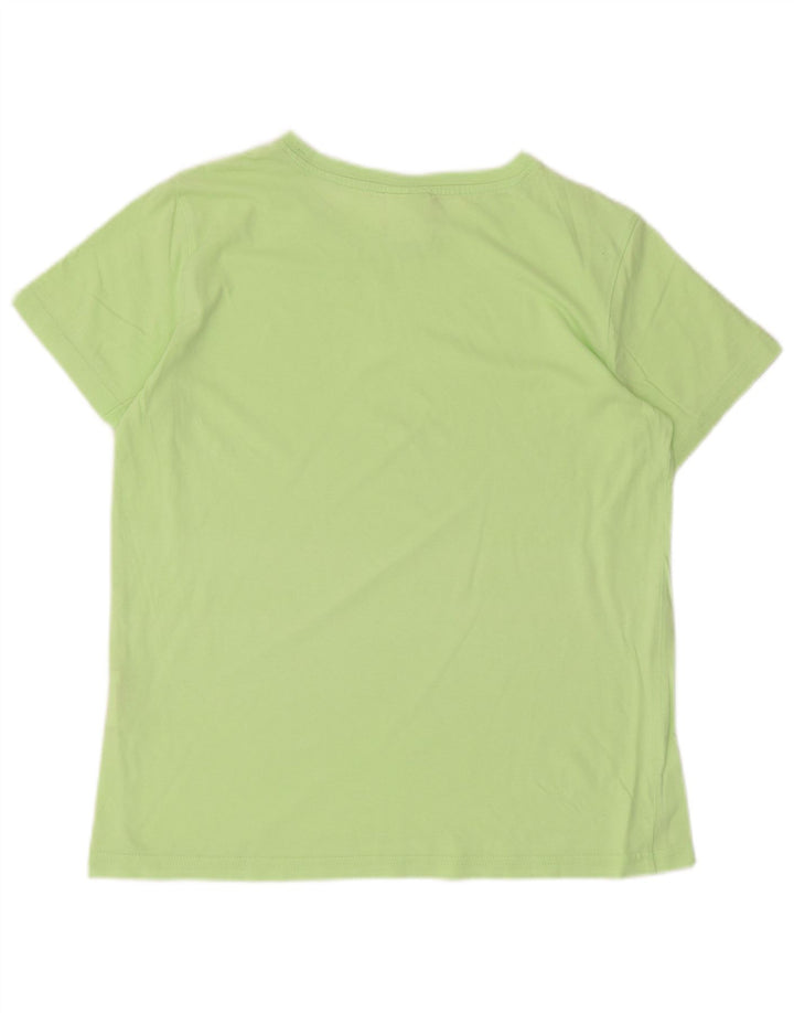 Camiseta feminina Champion UK 12 algodão verde médio