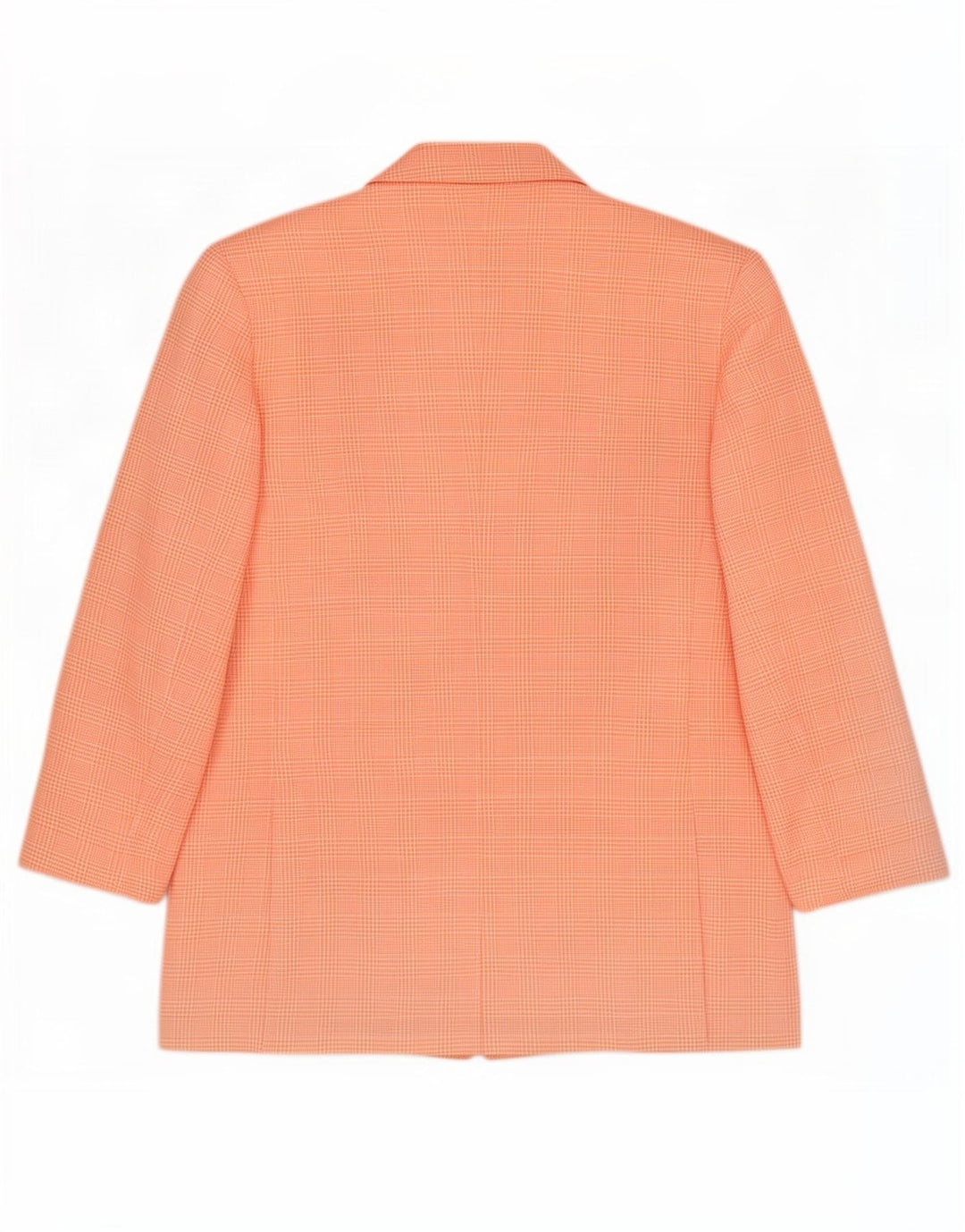 Jaqueta blazer feminina Pierre Cardin com 3 botões Reino Unido 14 grande rosa houndstooth