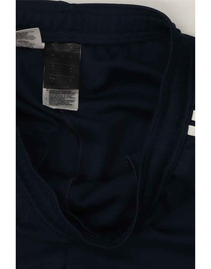 Calça de treino masculina Adidas médio azul marinho poliéster