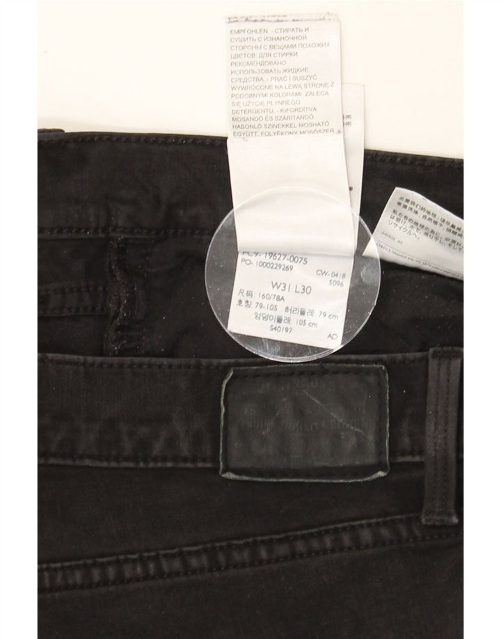 LEVI'S Womens 312 Shaping Slim Jeans W31 L30 Black Cotton Vintage Levi's and Second-Hand Levi's from Messina Hembry 