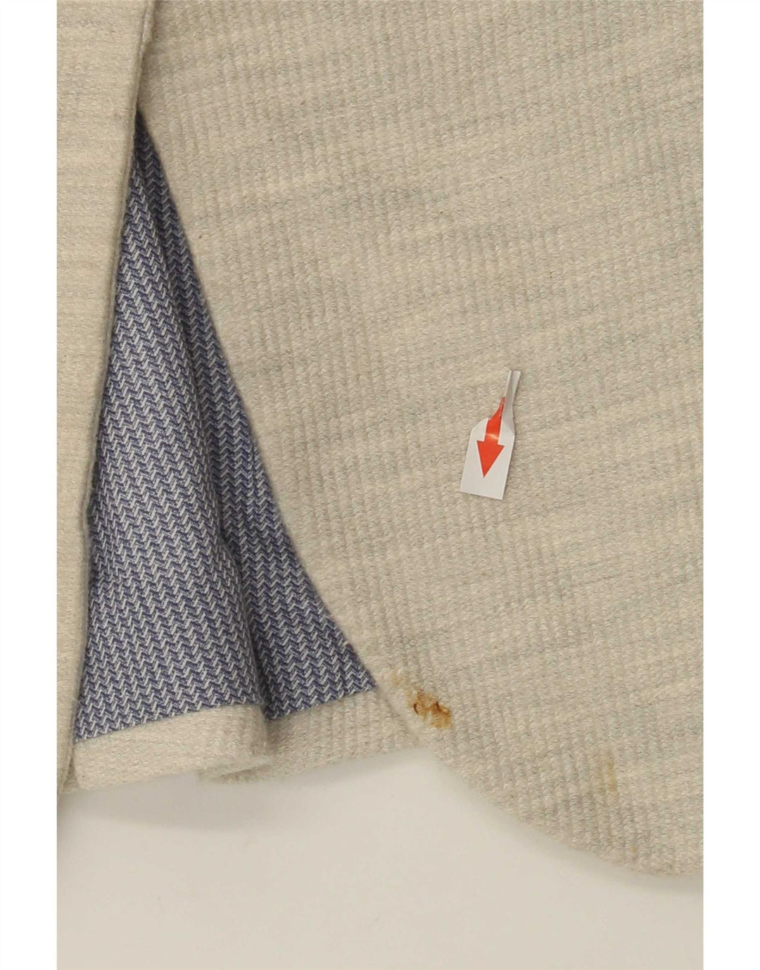 Jaqueta blazer feminina Zara com 1 botão Reino Unido 10 pequena bege