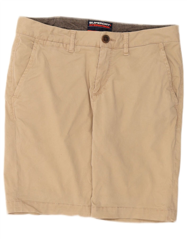 Shorts Chino Masculino Superdry W32 Algodão Bege Médio