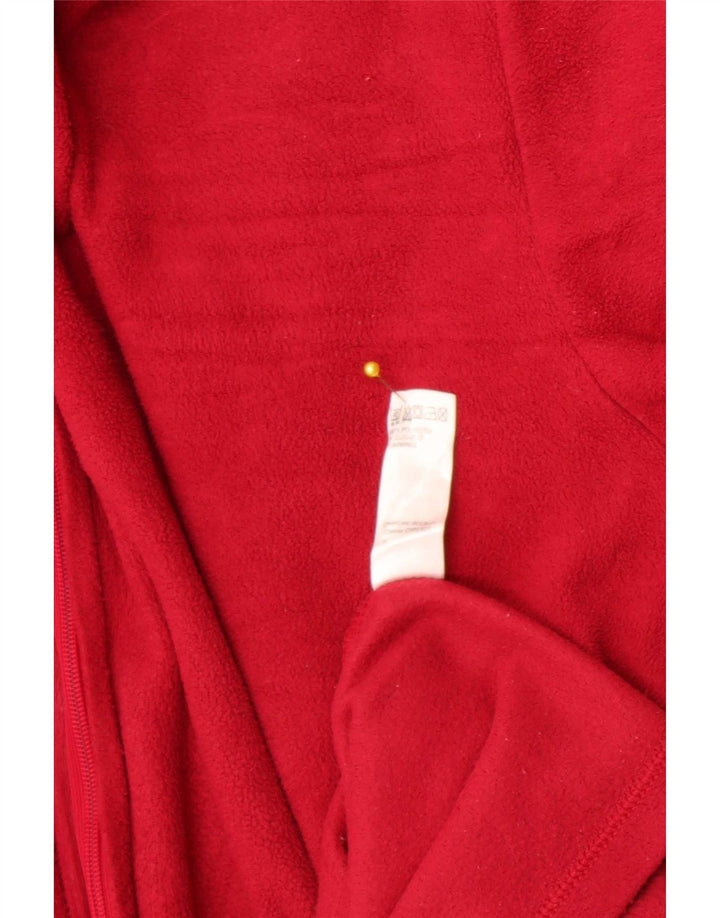 Vestido feminino de lã Marks & Spencer Reino Unido 20/22 2XL poliéster vermelho