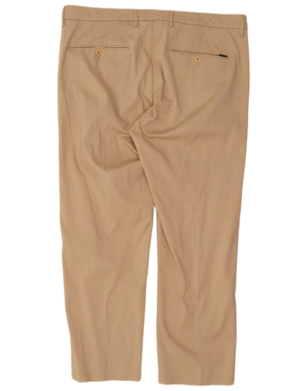 Calça Chino Masculina Slim Gant W38 L29 Algodão Bege