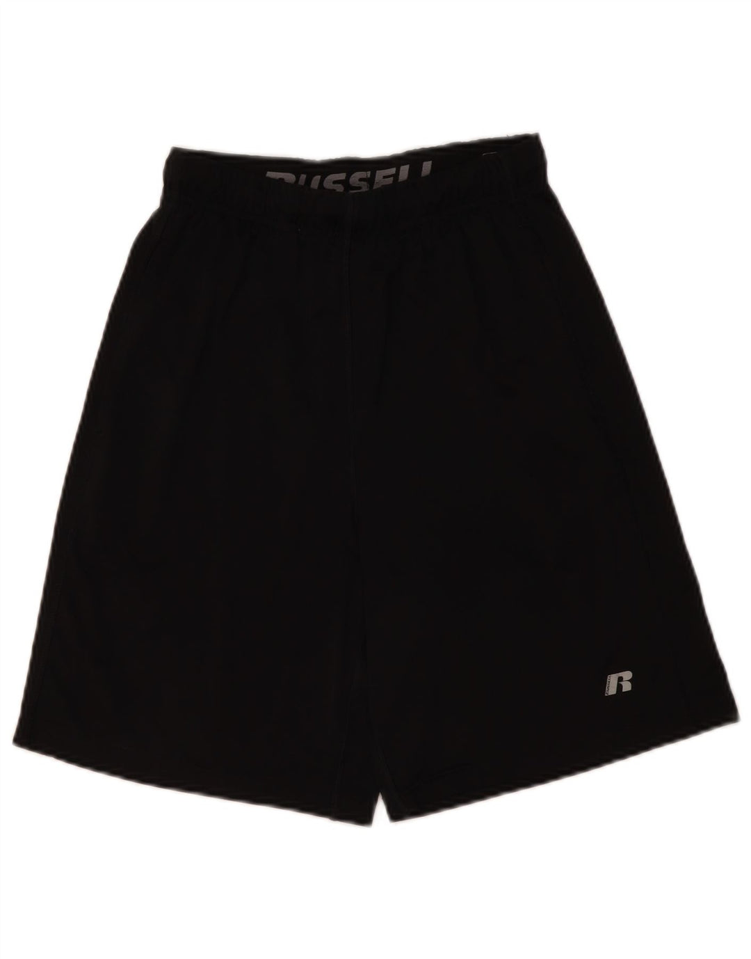 RUSSELL ATLÉTICO Masculino Dri-Power Sport Shorts Pequeno Poliéster Preto