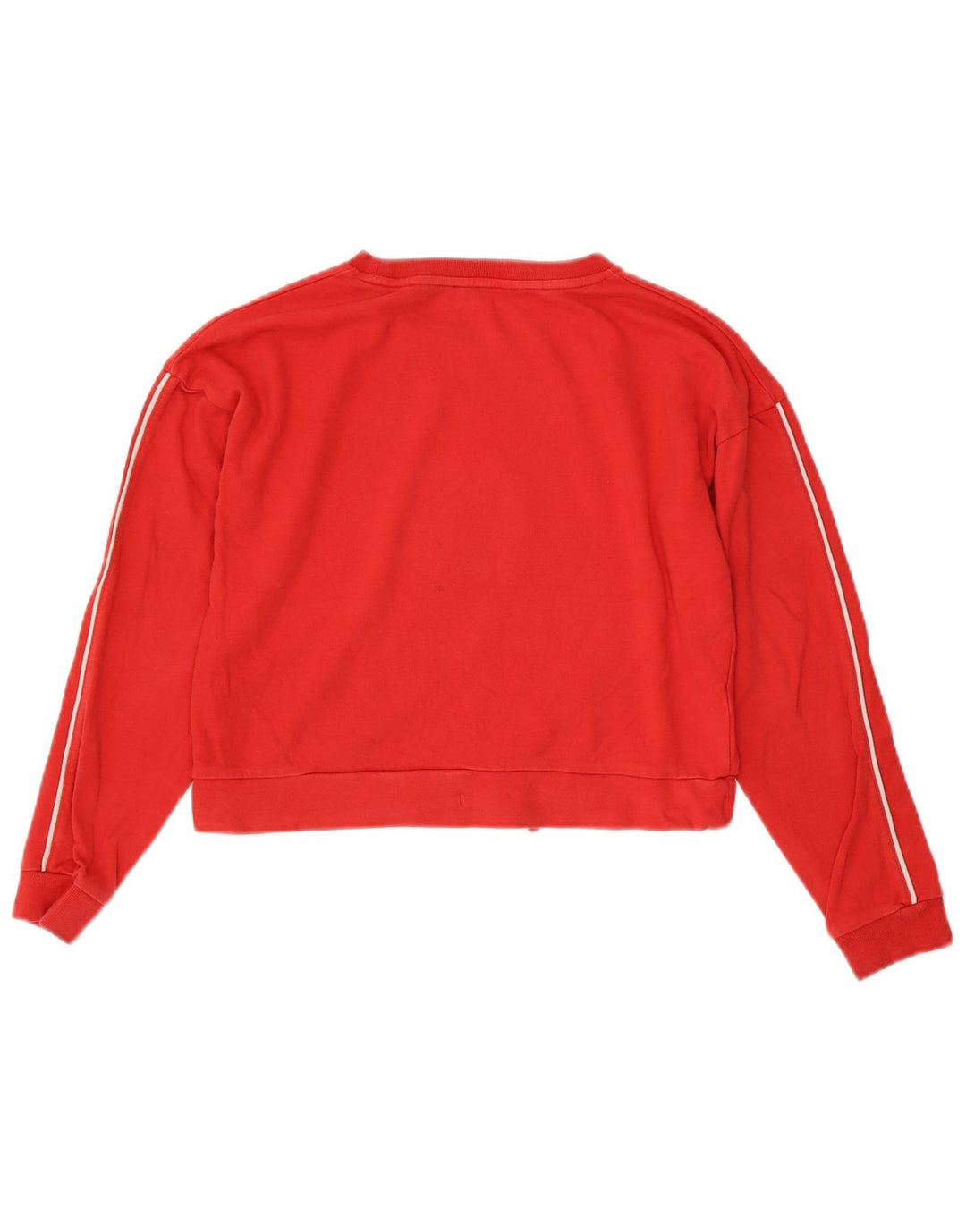 Jack Wills moletom feminino oversized com corte gráfico suéter Reino Unido 8 pequeno vermelho