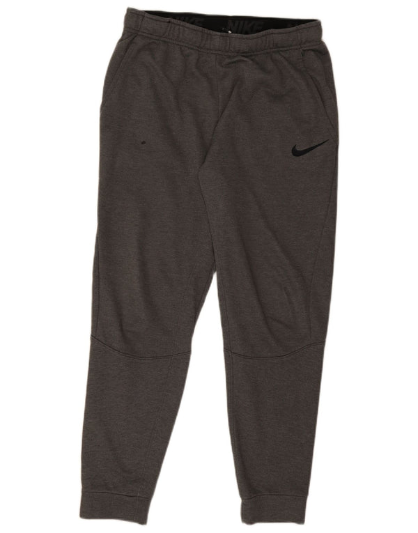 Nike Mens Dri Fit Calças de treino Joggers Pequeno Cinza