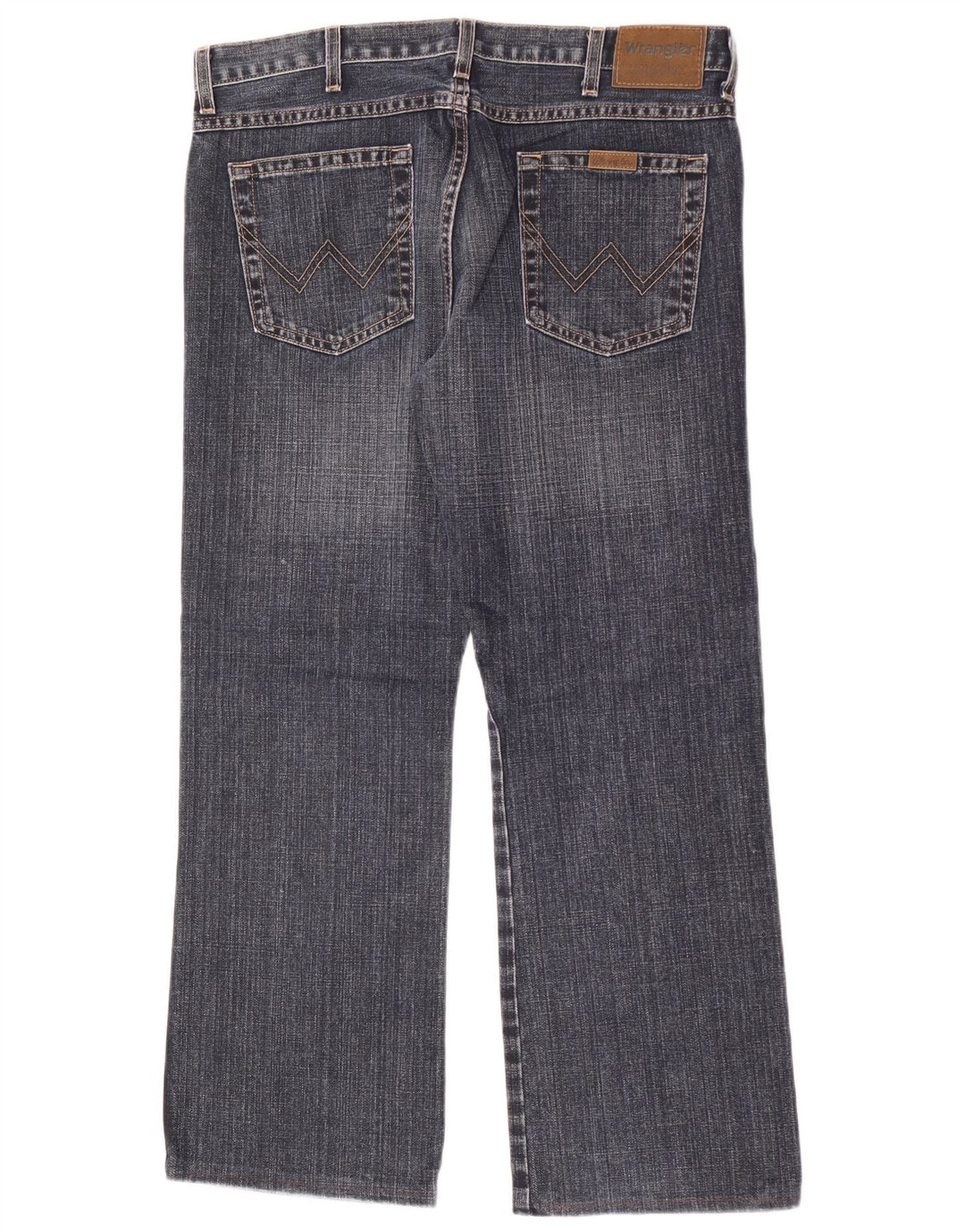 Wrangler Mens Bootcut Jeans W34 L30 Azul Algodão