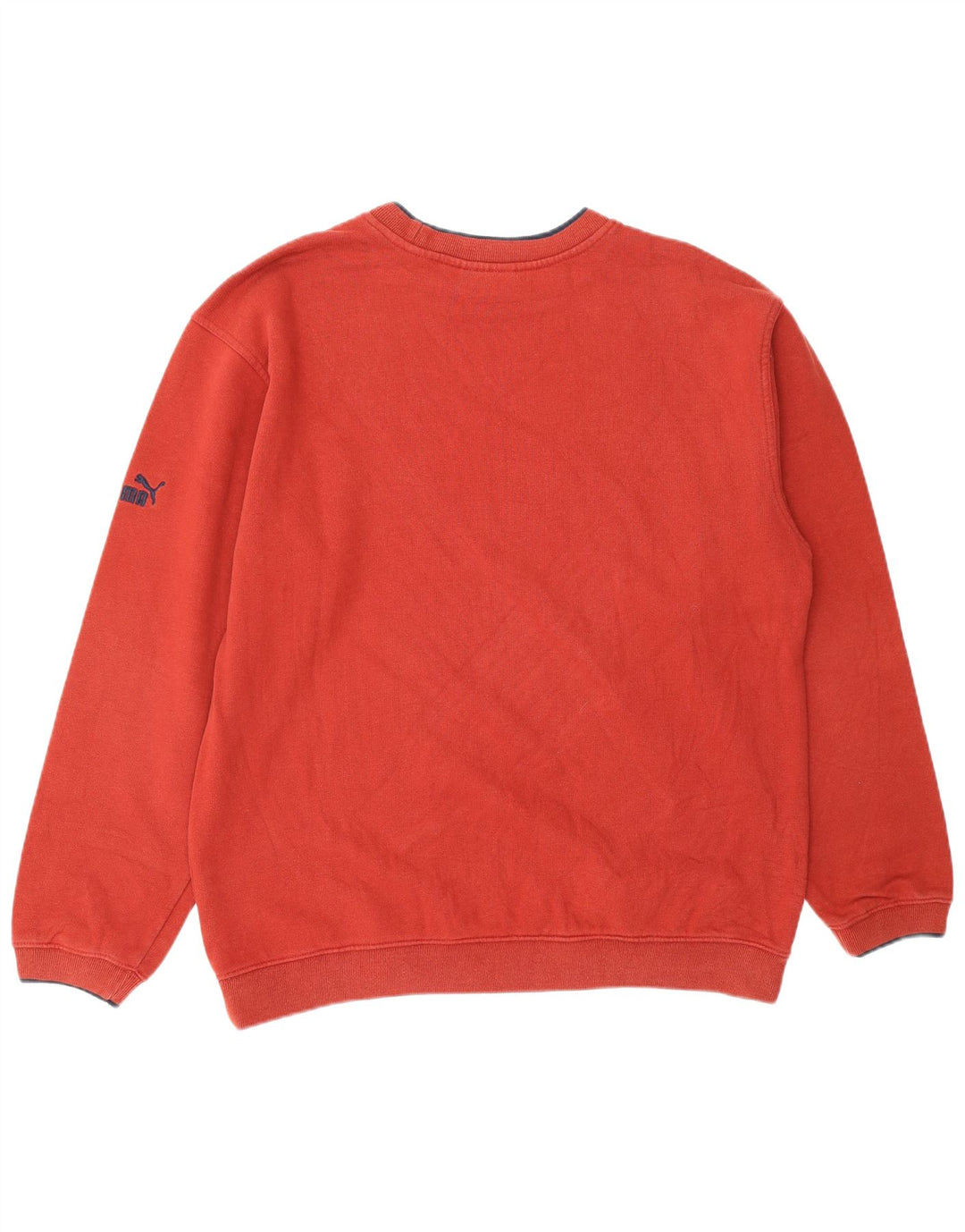 PUMA Mens Moletom Jumper Médio Vermelho