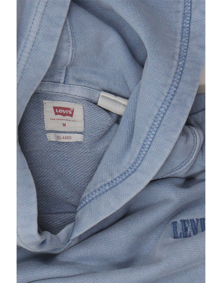 Moletom com capuz masculino Levi's Relaxed Fit azul médio