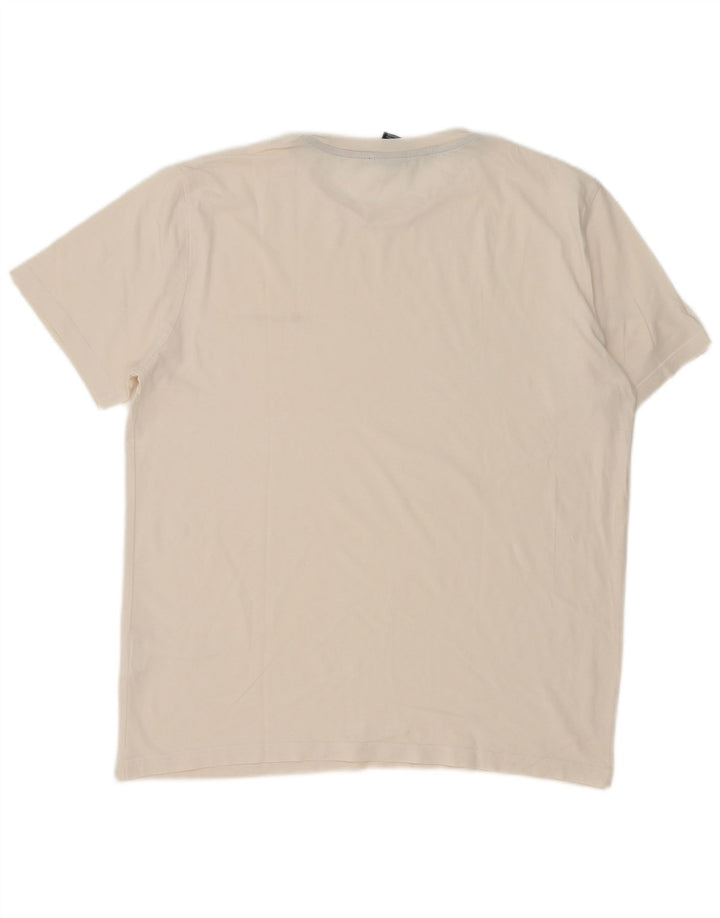 Camiseta masculina Champion grande algodão branco