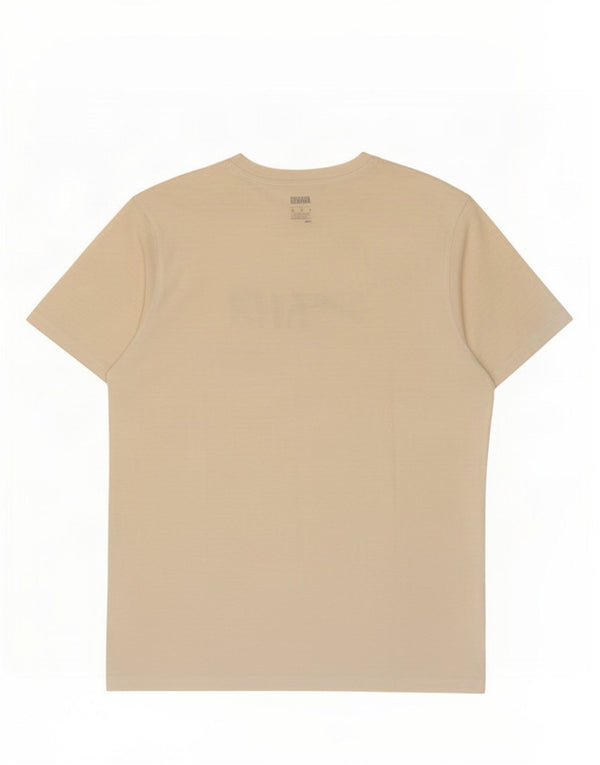 Puma Camiseta Masculina Graphic Top Médio Off White Algodão