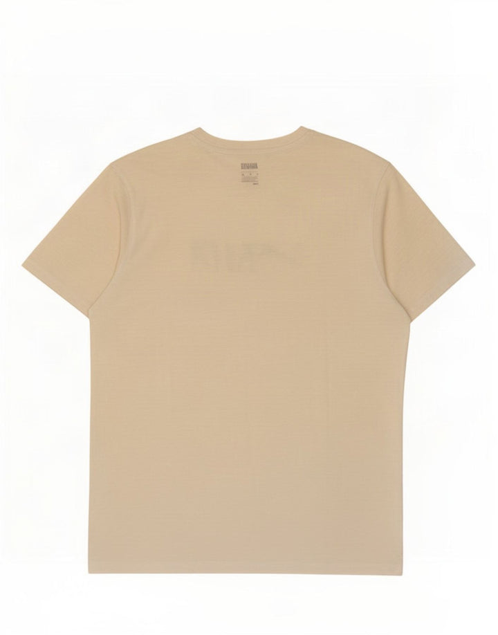 Puma Camiseta Masculina Graphic Top Médio Off White Algodão