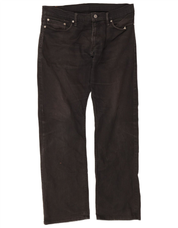 Jeans Levis 514 Straight Masculino W34 L32 Preto