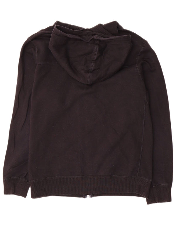 Suéter Nike Boys Zip com capuz 13-14 anos XL preto colorblock algodão