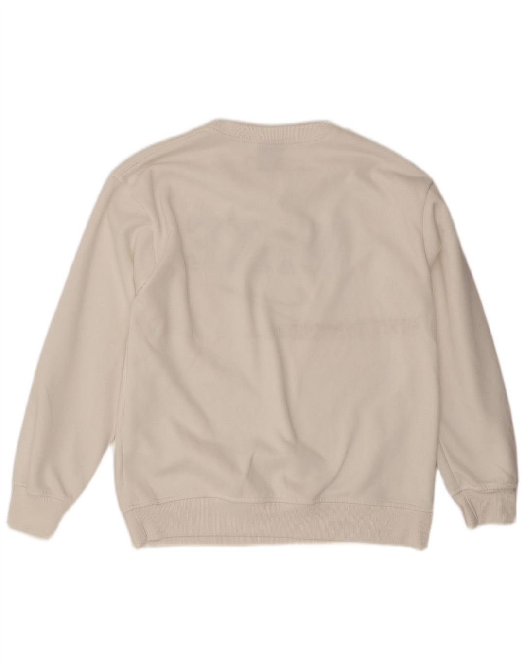 NIKE Mens Graphic Moletom Jumper Grande Algodão Branco