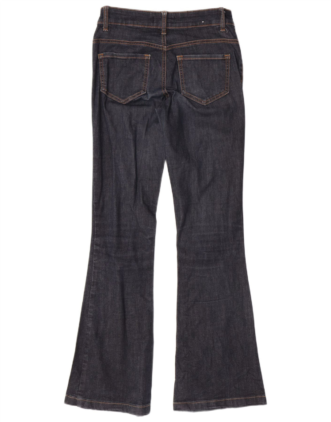 Jeans bootcut feminino BENETTON W27 L31 algodão azul marinho