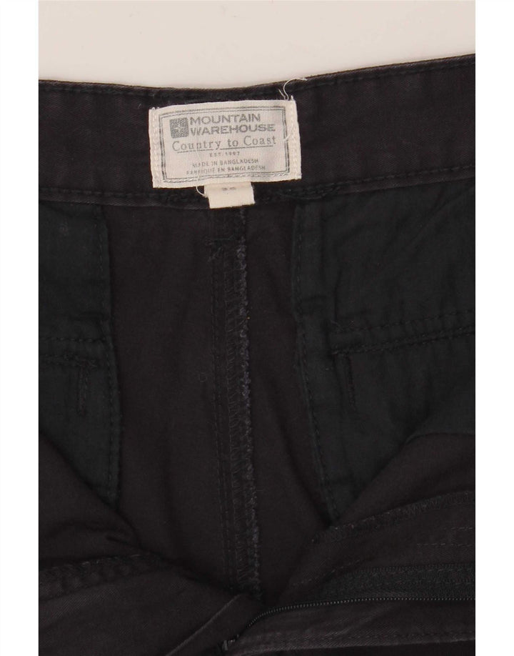 Shorts cargo masculino Mountain Warehouse W30 algodão azul marinho médio