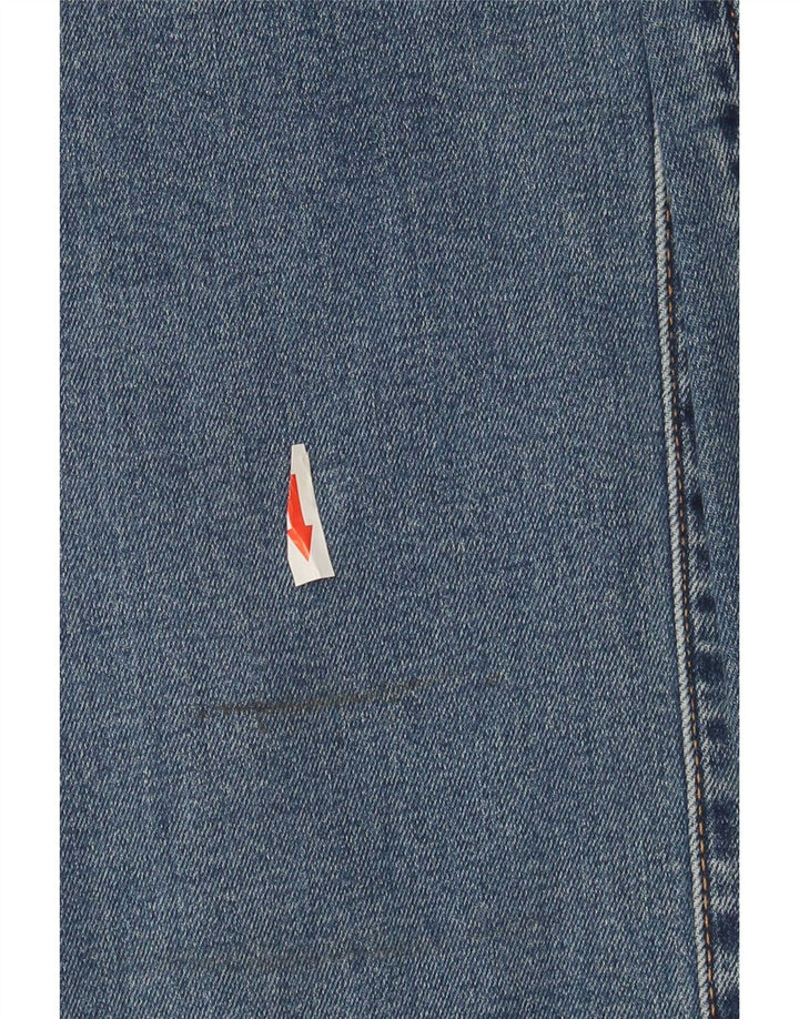 Levi's Masculino 501 Straight Jeans W33 L32 Azul Algodão