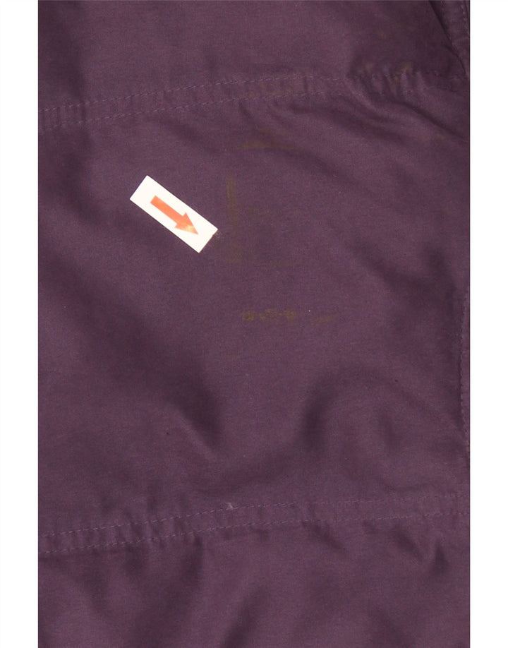 Casaco acolchoado feminino Musto UK 14 poliéster roxo médio