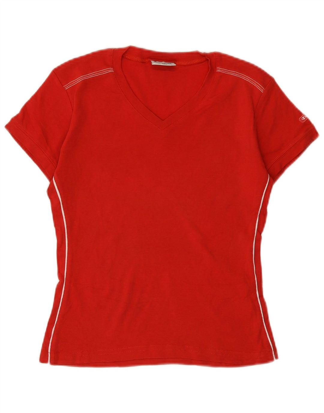 Camiseta feminina CHAMPION UK 12 algodão vermelho médio