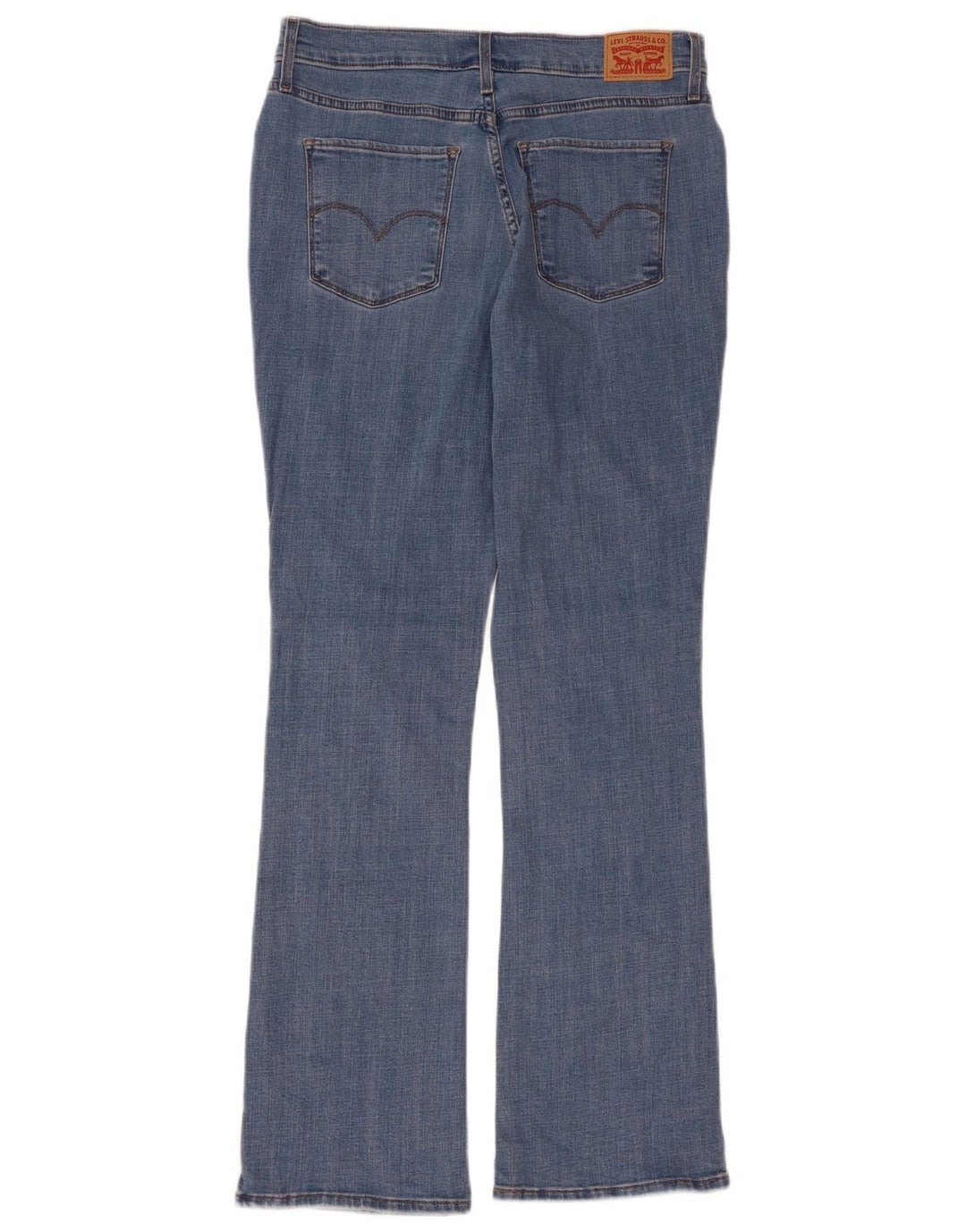 Calça jeans feminina LEVI'S 315 Shaping Bootcut W31 L32 azul algodão