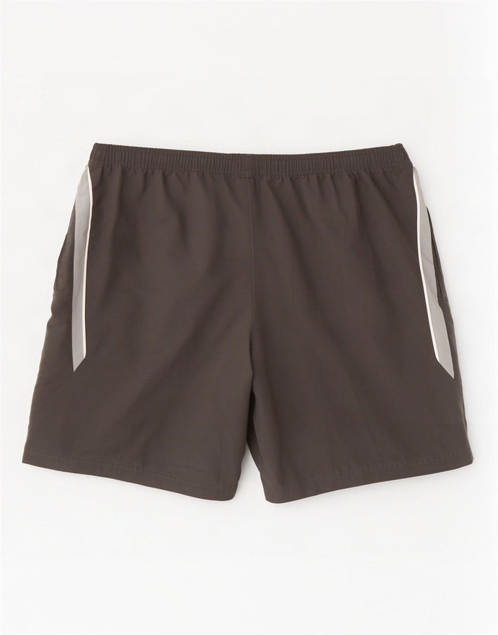 Shorts esportivos masculinos Reebok 2XL poliéster colorblock preto