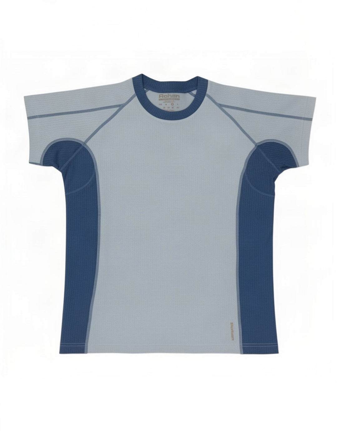 Rohan Camiseta masculina Top médio azul colorblock