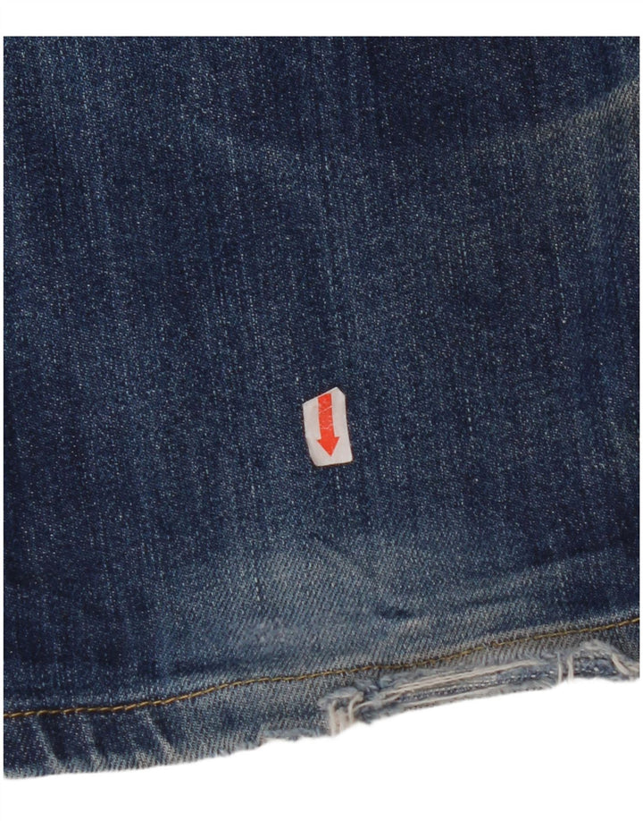 LEE Masculino Brooklyn Straight Jeans W36 L36 Azul Algodão