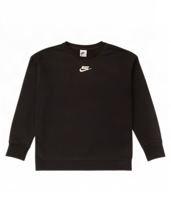 Moletom Nike Girls Jumper 13-14 Anos XL Preto Algodão