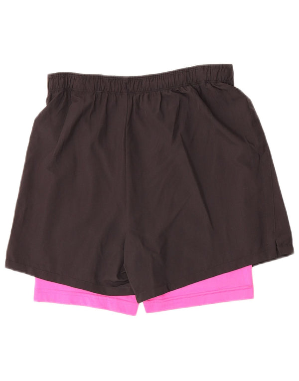 Shorts esportivos Nike Girls Dri Fit 13-14 anos XL preto