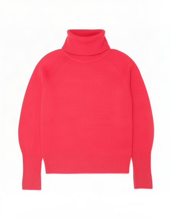 Suéter feminino Marks & Spencer com gola redonda e gola redonda Reino Unido 10 pequeno rosa