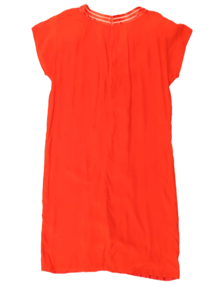 Vestido feminino vintage UK 14 vermelho médio