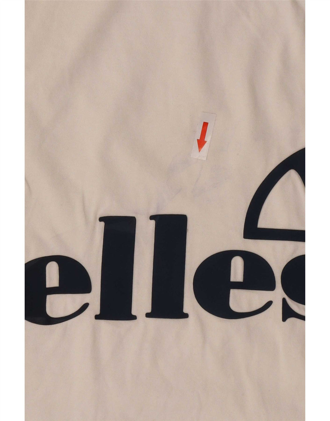 Ellesse Mens Graphic Vest Top Grande Algodão Branco