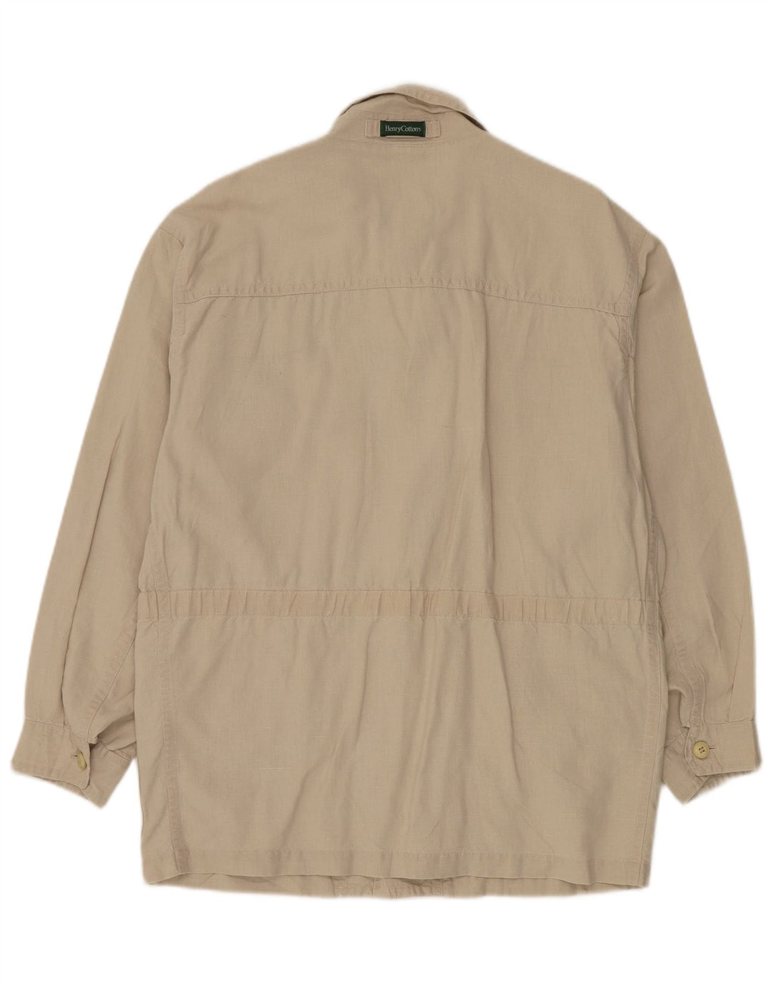 Jaqueta utilitária masculina Henry Cottons Reino Unido 46 3XL bege