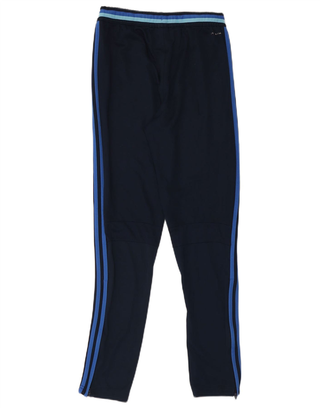 Calças de treino ADIDAS Menino Climacool 13-14 anos azul marinho poliéster