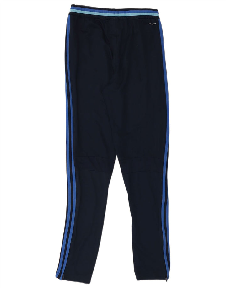 Calças de treino ADIDAS Menino Climacool 13-14 anos azul marinho poliéster