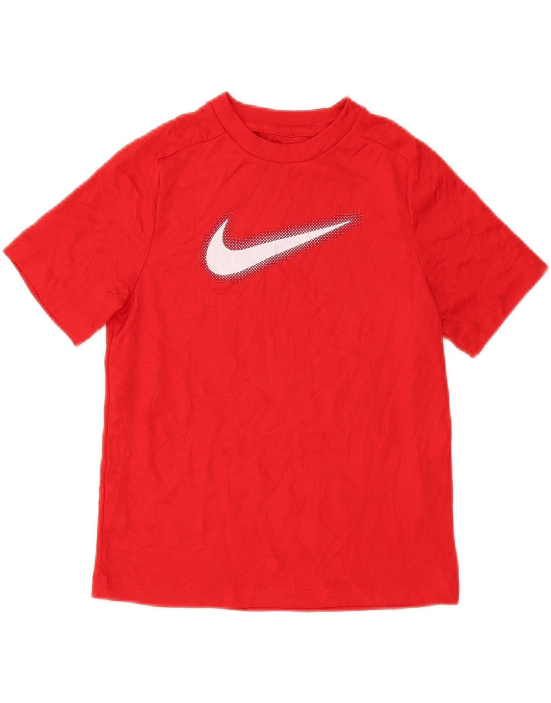 Camiseta Nike Boys Dri Fit Graphic Top 10-11 Anos Médio Poliéster Vermelho