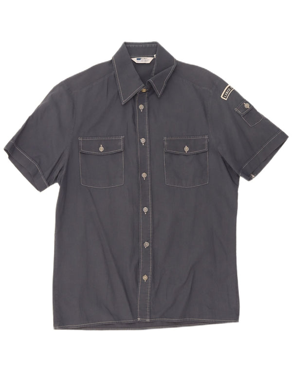 Camisa masculina de manga curta Levi's cinza médio
