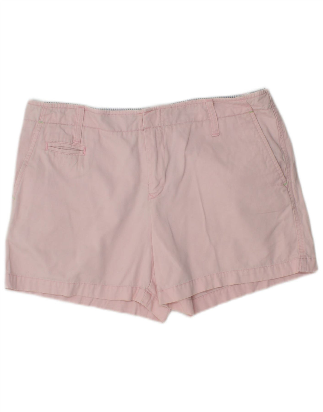 Shorts Chino feminino TOMMY HILFIGER EUA 10 grande W32 algodão rosa