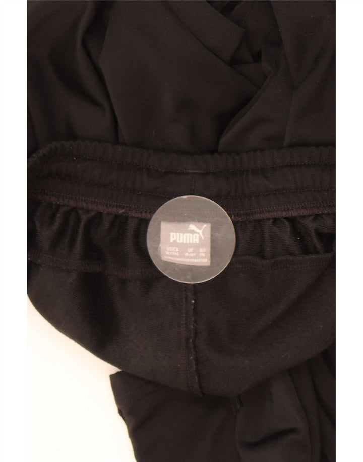 Calças de treino Puma Menino 15-16 Anos Preto Poliéster