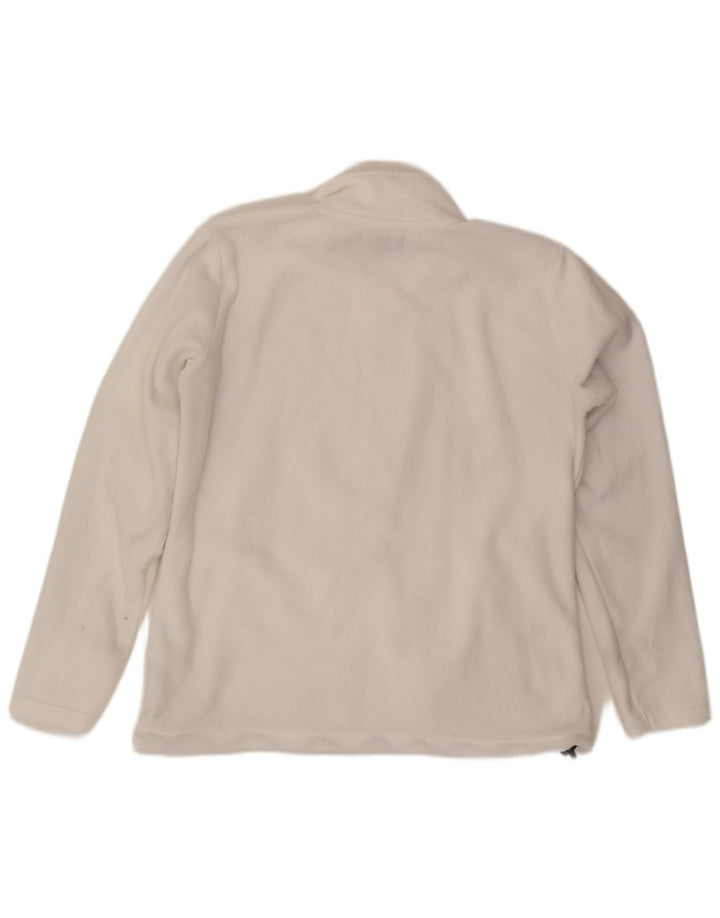 Jaqueta de lã masculina Brugi UK 44 2XL poliéster branco