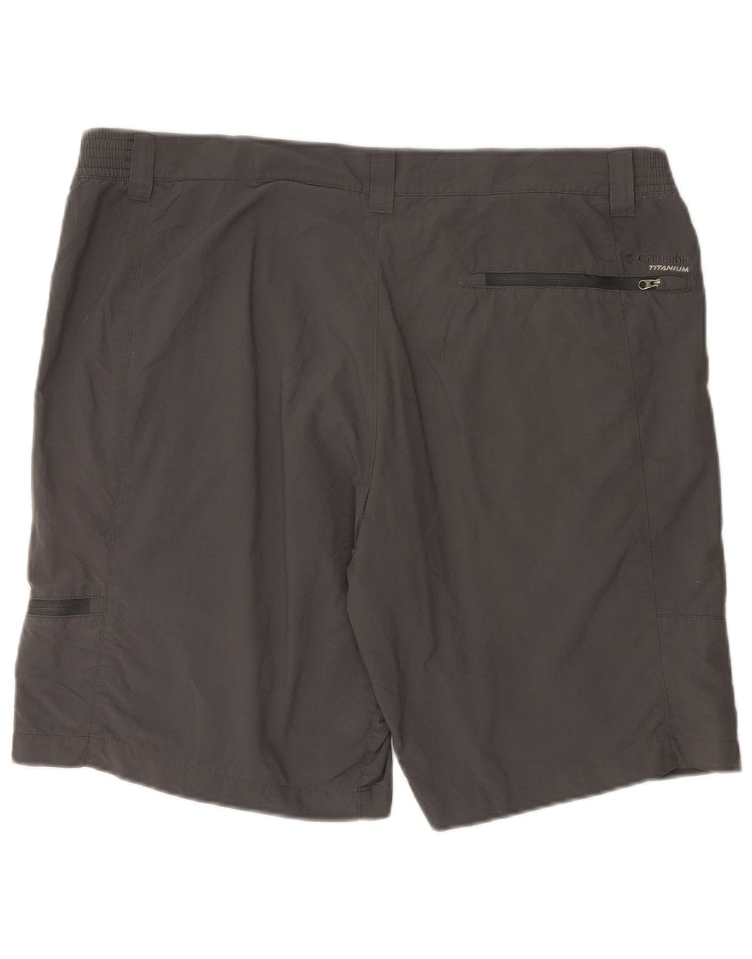 Shorts Columbia Masculino Titanium Cargo XL W40 Cinza Nylon