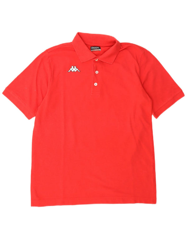 Camisa polo masculina Kappa médio algodão vermelho