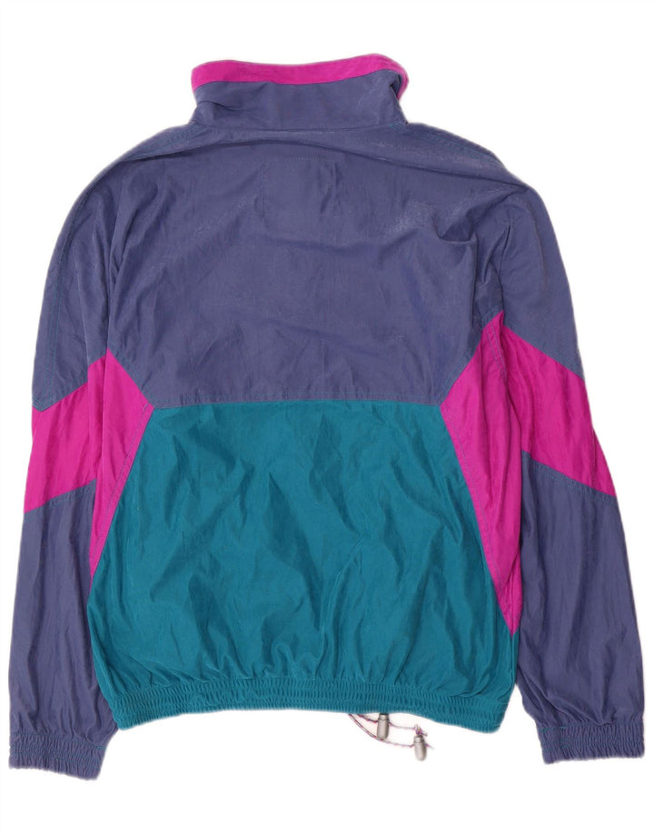 Great Escapes Mens Graphic Full Tracksuit IT 48 Medium Blue Colourblock