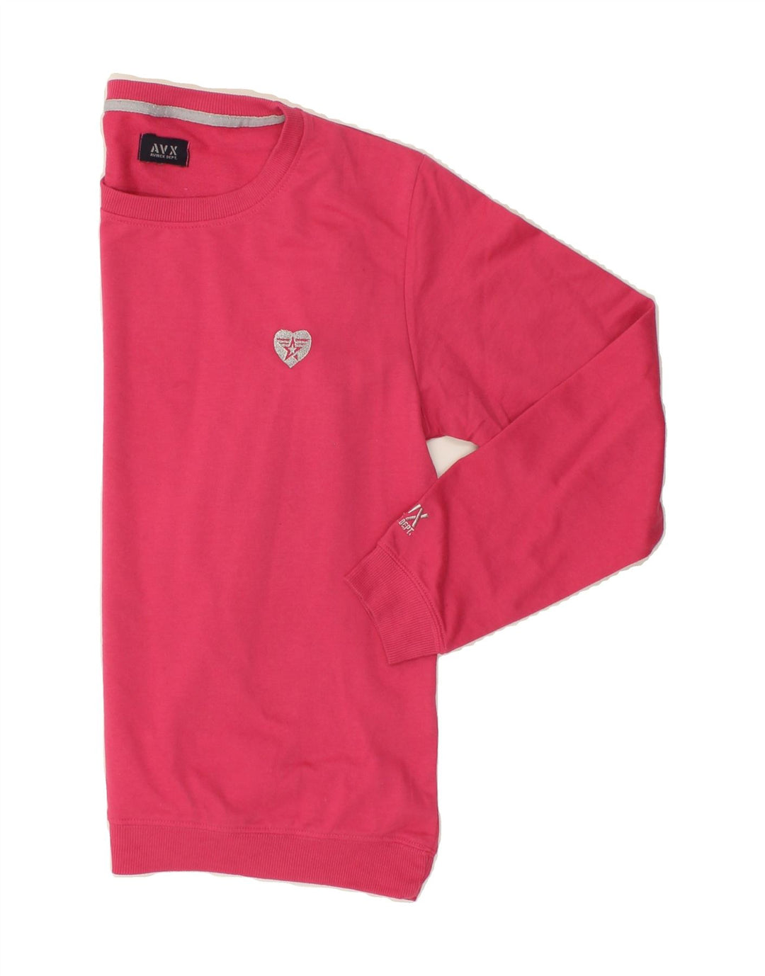 AVIREX Womens Sweatshirt Jumper UK 18 XL Pink Cotton Vintage Avirex and Second-Hand Avirex from Messina Hembry 
